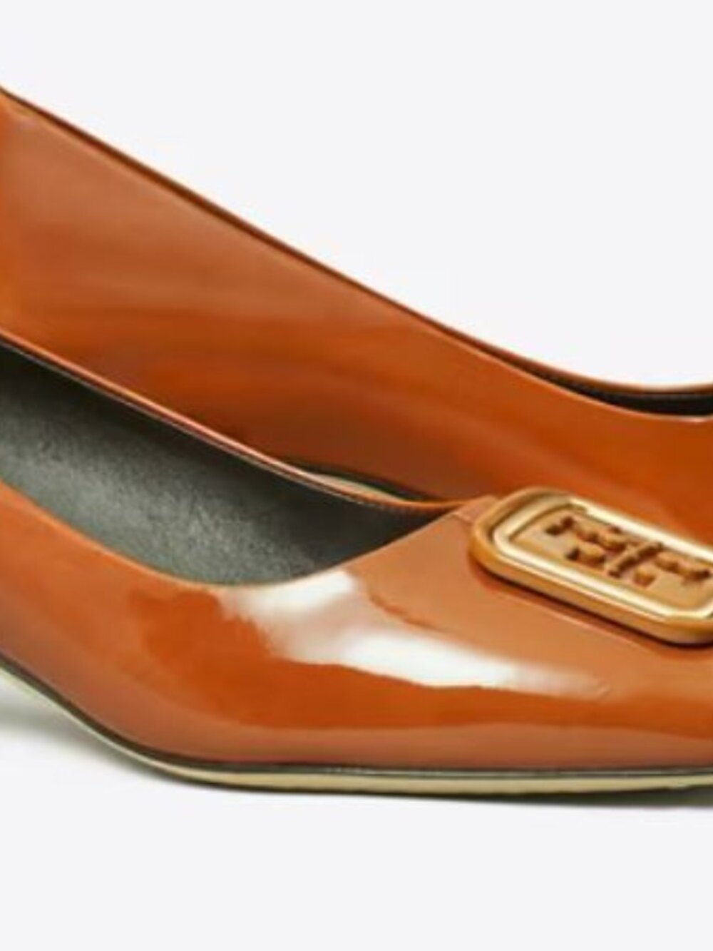 Brand New Tory Burch Women sz 10 georgia pumps 35mm cuoio 144298